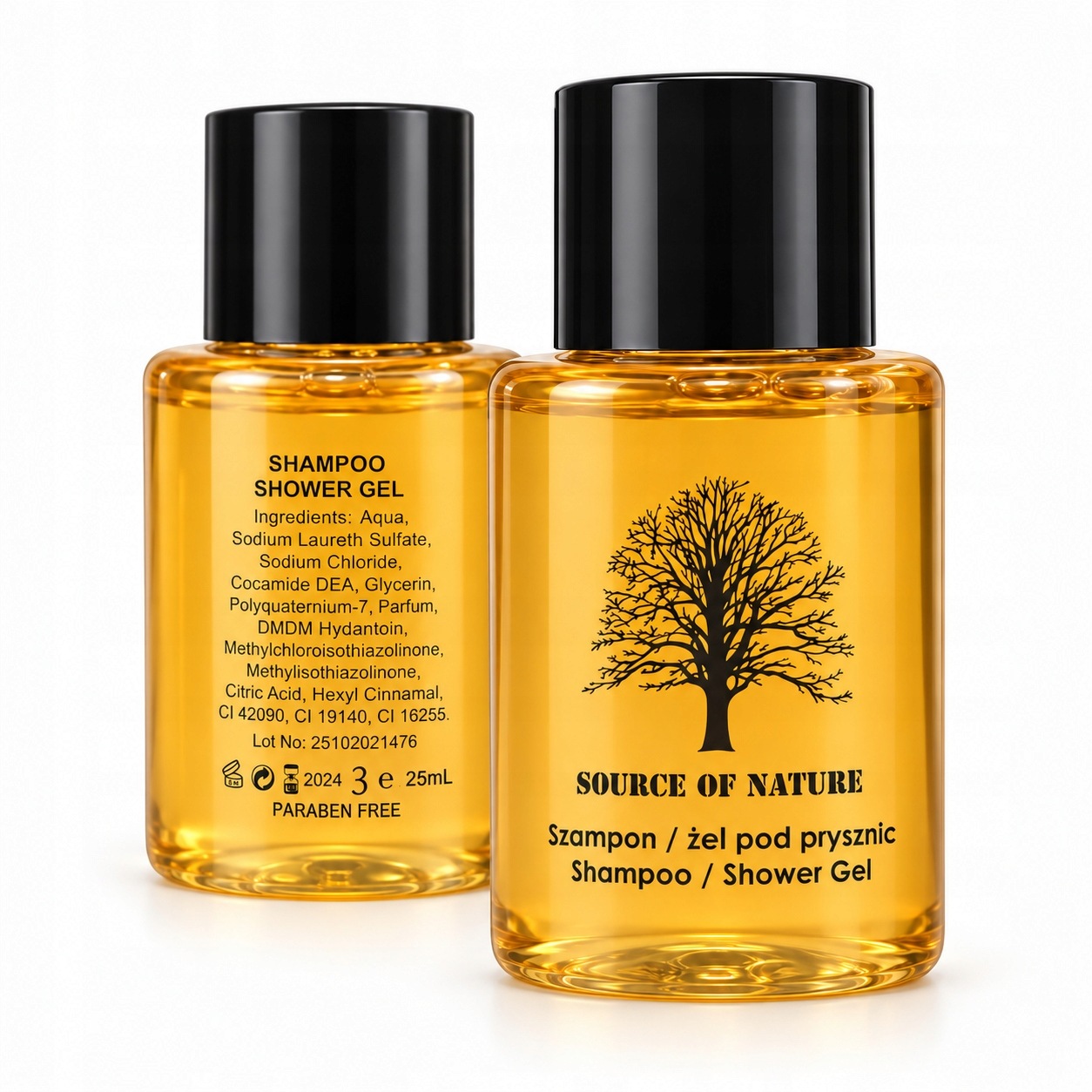 Kosmetyki Hotelowe Szampon 25 ml Papaya Source of Nature 100 szt