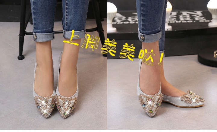 Balerinki srebrne z cyrkoniami miękkie Kod producenta luck780