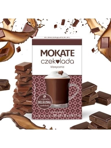 Levně 5x Čokoládový nápoj Mokate Klasický 200 g