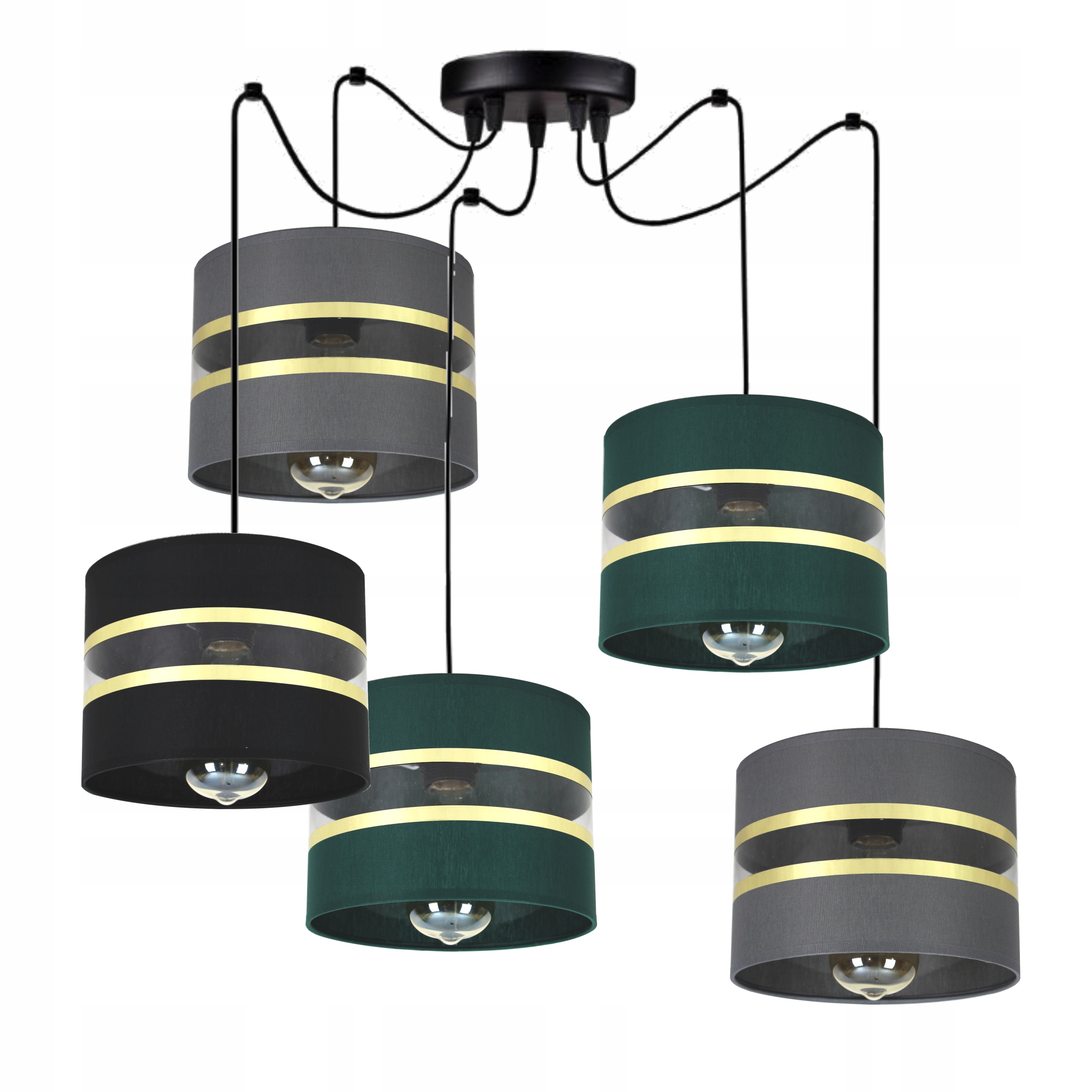 

Lampa Pająk Wisząca Led Loft Edison Spider Cien