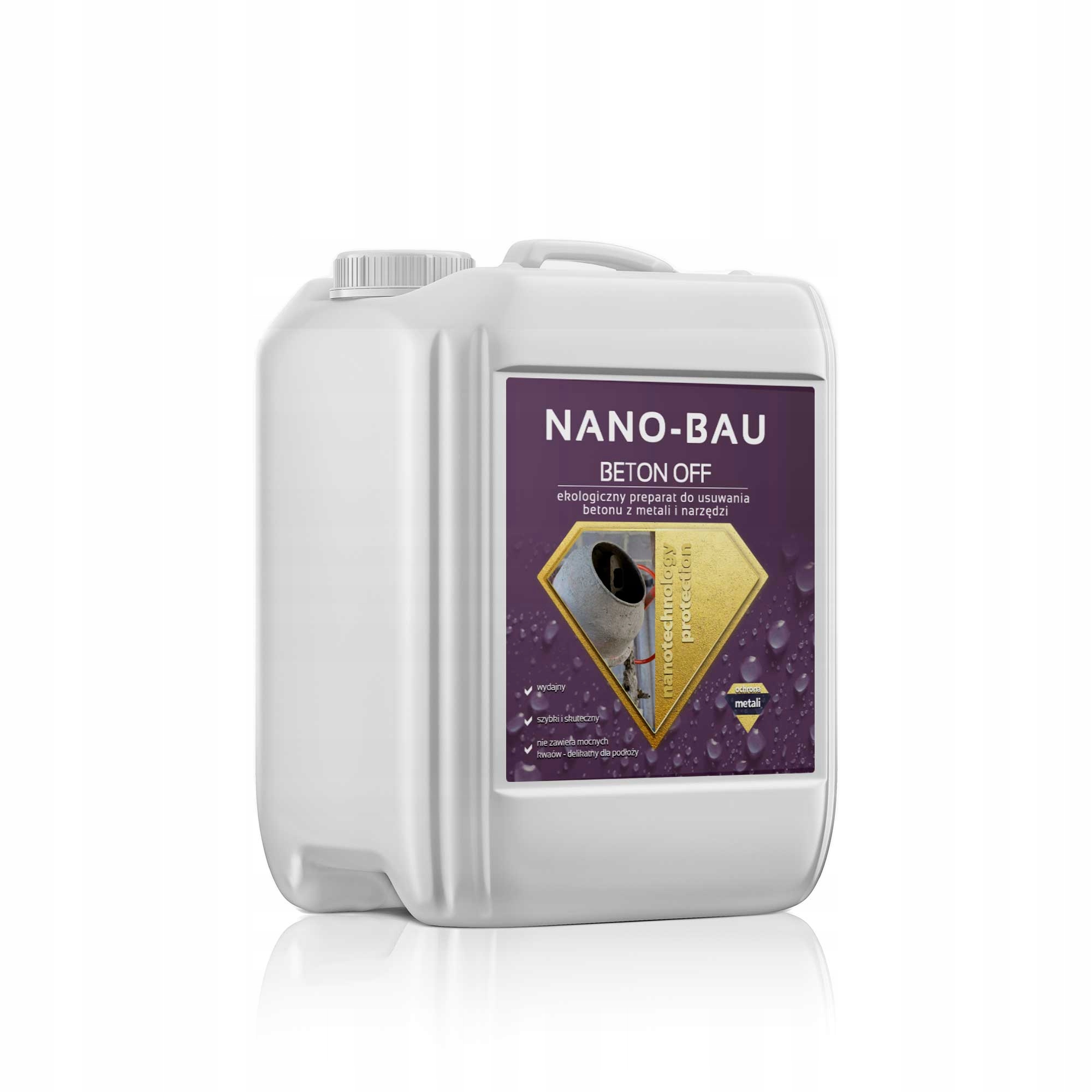 Nano-bau Beton off – profesionální čistič betonu 10 l