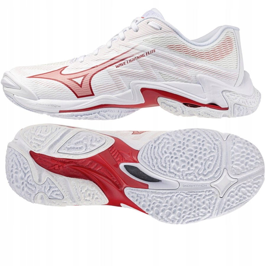 Buty Mizuno Wave Lightning Elite W V1GC260073 42 1/2, Biały