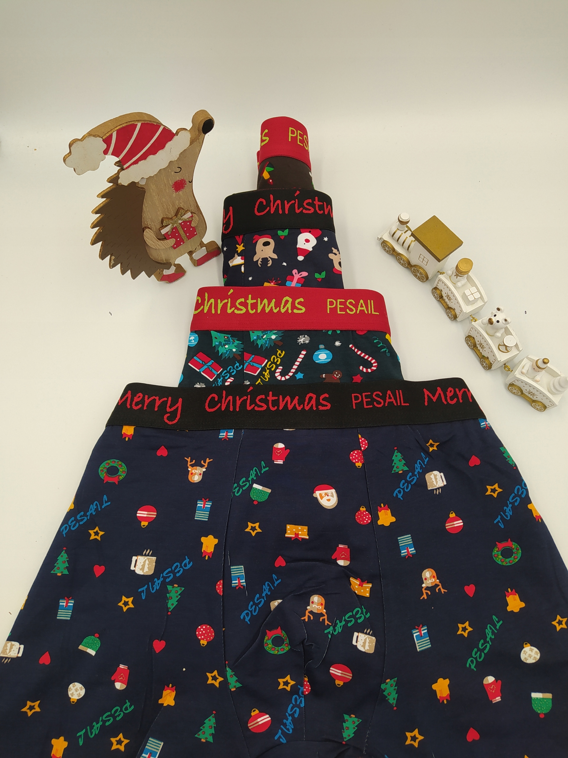 4x ŚWIĄTECZNE BOKSERKI SPRAWDZONY PREZENT NA ŚWIĘTA MIKOŁAJKI Marka Inna marka