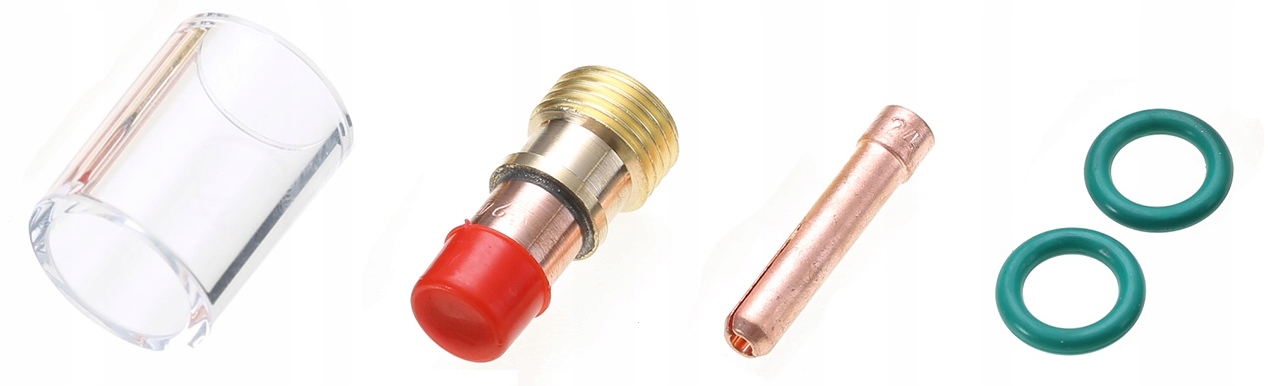 

Soczewka Tig Pyrex Szklana 17/18/26 zestaw 2,4mm