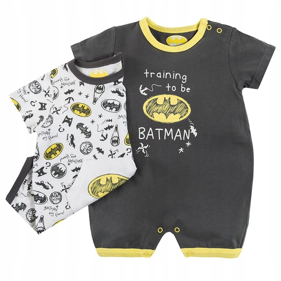 

Cool Club Rampers x2 Romper 2szt 68cm 3-6m Batman