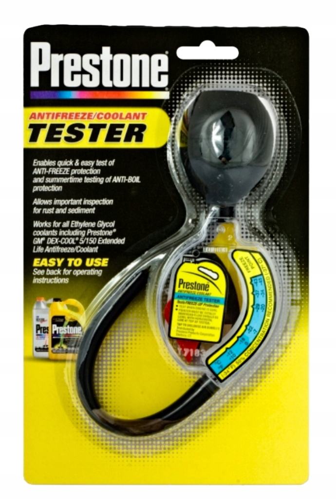 TESTER PŁYNU CHŁODNICZEGO PRESTONE - GLIKOMETR