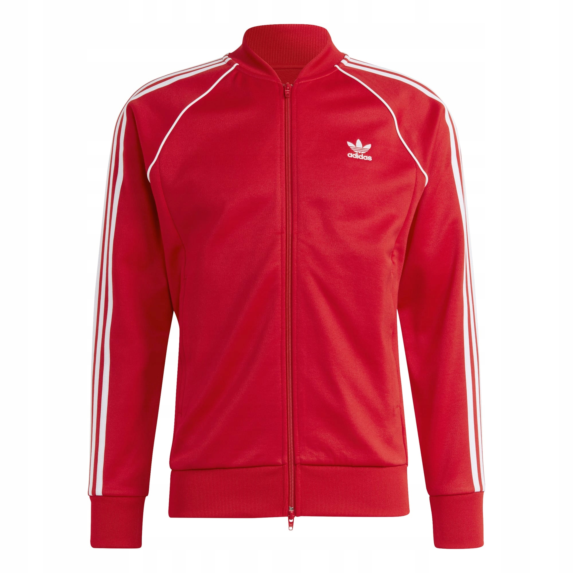 Bluza męska rozpinana adidas Originals czerwona XS