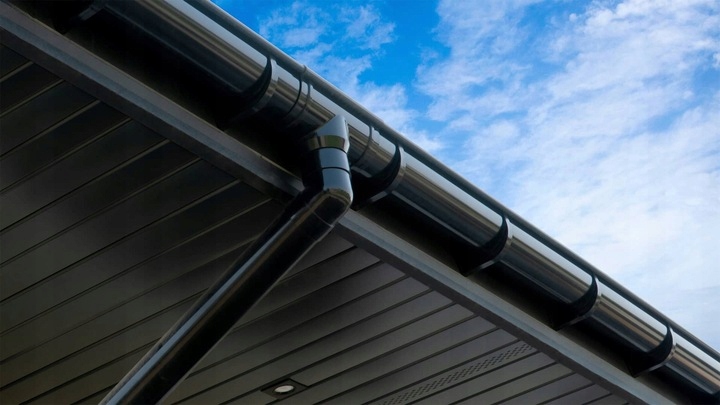 ZŁĄCZKA DO RYNNY 100 PROAQUA PVC CZARNA Marka Budmat