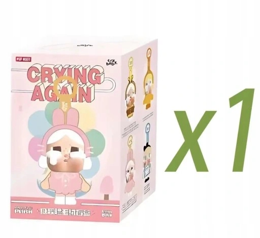 ◆正規品◆POP MART CRYBABY CRYING AGAIN BAG◆関税込◆人気◆ Seria POP MART CRYBABY Crying Again - duża torba na głowę