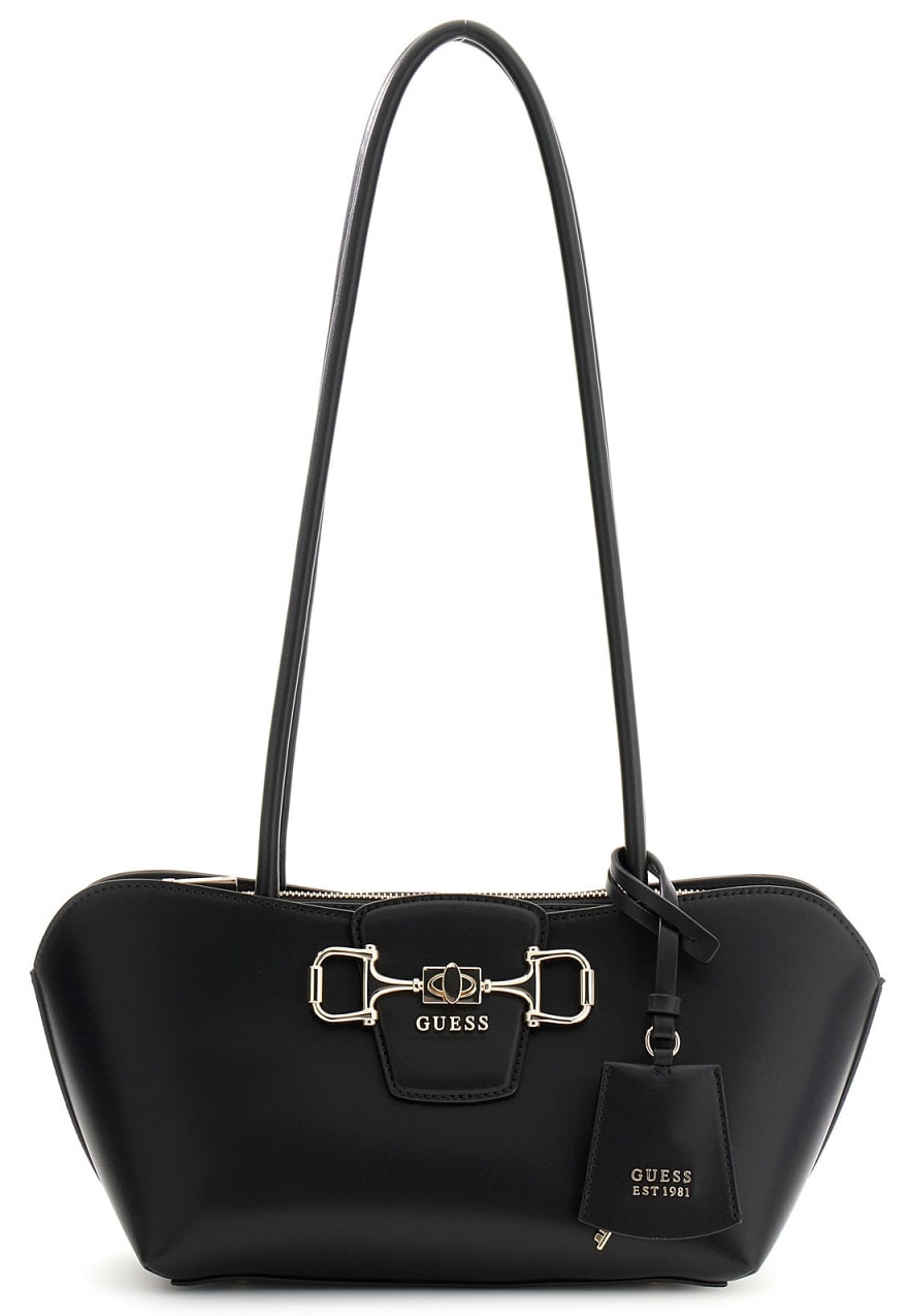 Elegantní Dámská Kabelka Přes Rameno Do Ruky Černá Dámská Stylová Guess
