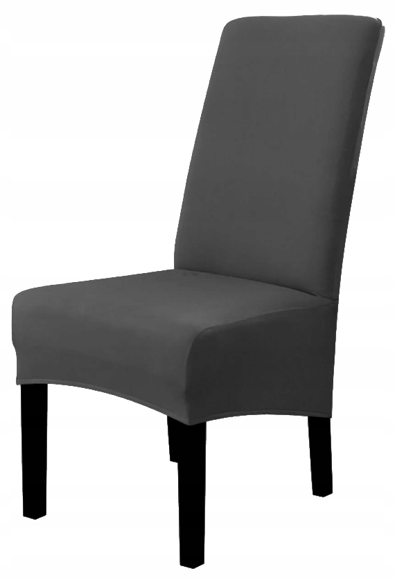 

Pokrowiec Na Krzesło XL Grafitowy Elastyczny