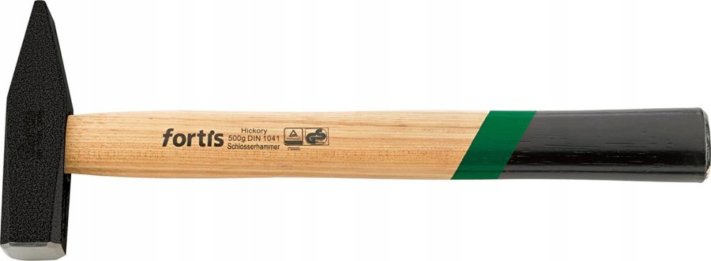 

Młotek ślusarski DIN1041 hikorowy trzonek 500g