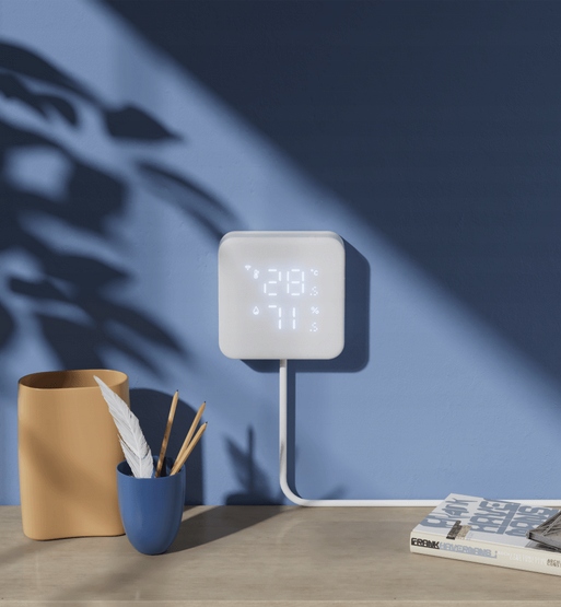 WOOX Pilot IR czujnik temperatury wilgotności WIFi Kod producenta R7246