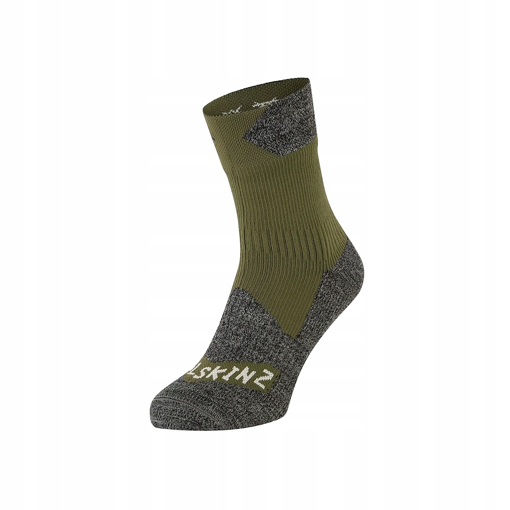 Skarpety wodoodporne Sealskinz Bircham All Weather Ankle Olive M 39-42