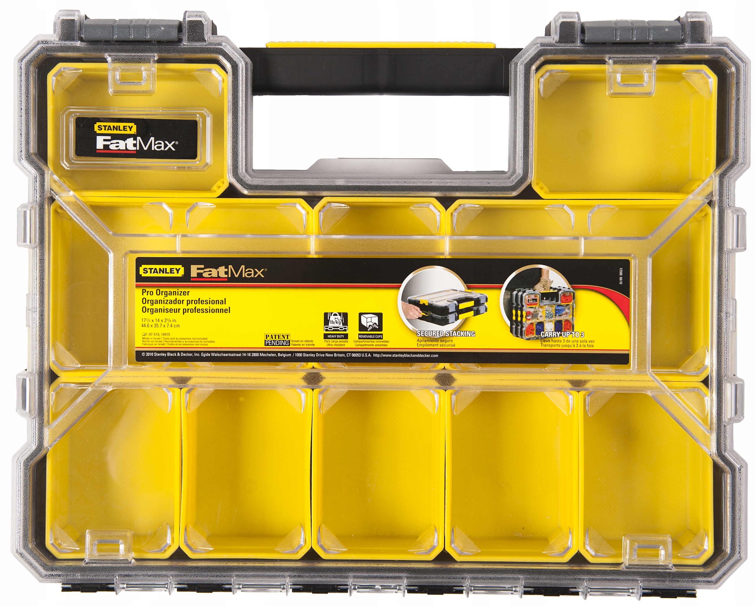Organizér na nářadí Stanley Fatmax Pro s přihrádkami