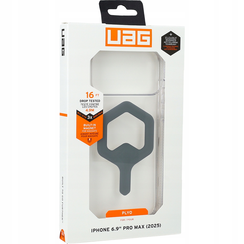 Pouzdro pro iPhone 17 Pro Max, Uag, odolné ochranné pouzdro, zadní kryt pro MagSafe, pouzdro