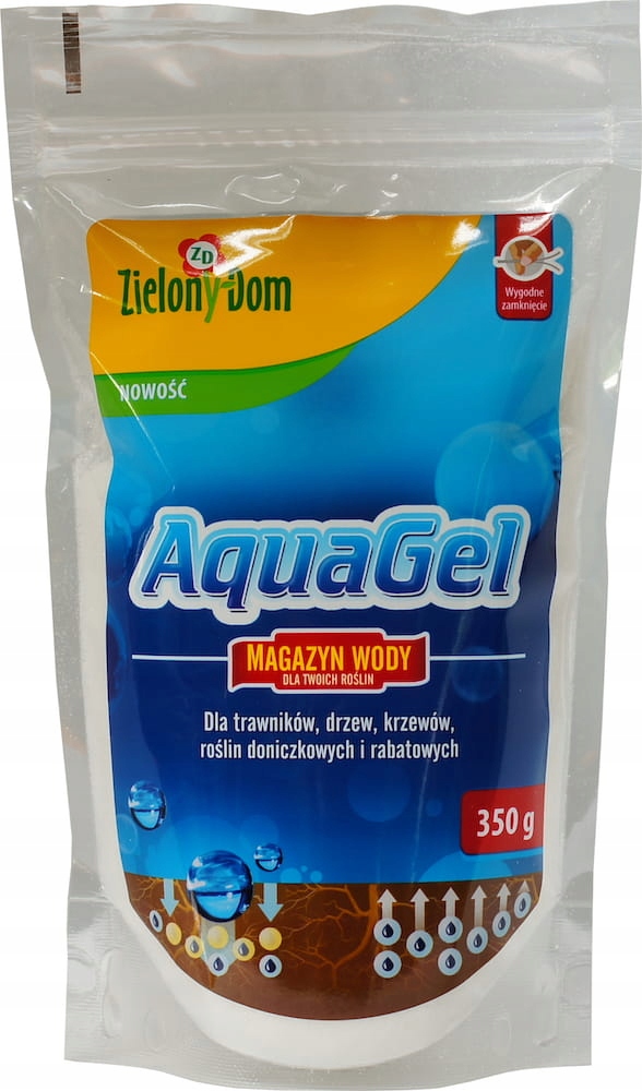 

Absorbent wody AquaGel hydrożel 350g Zielony Dom