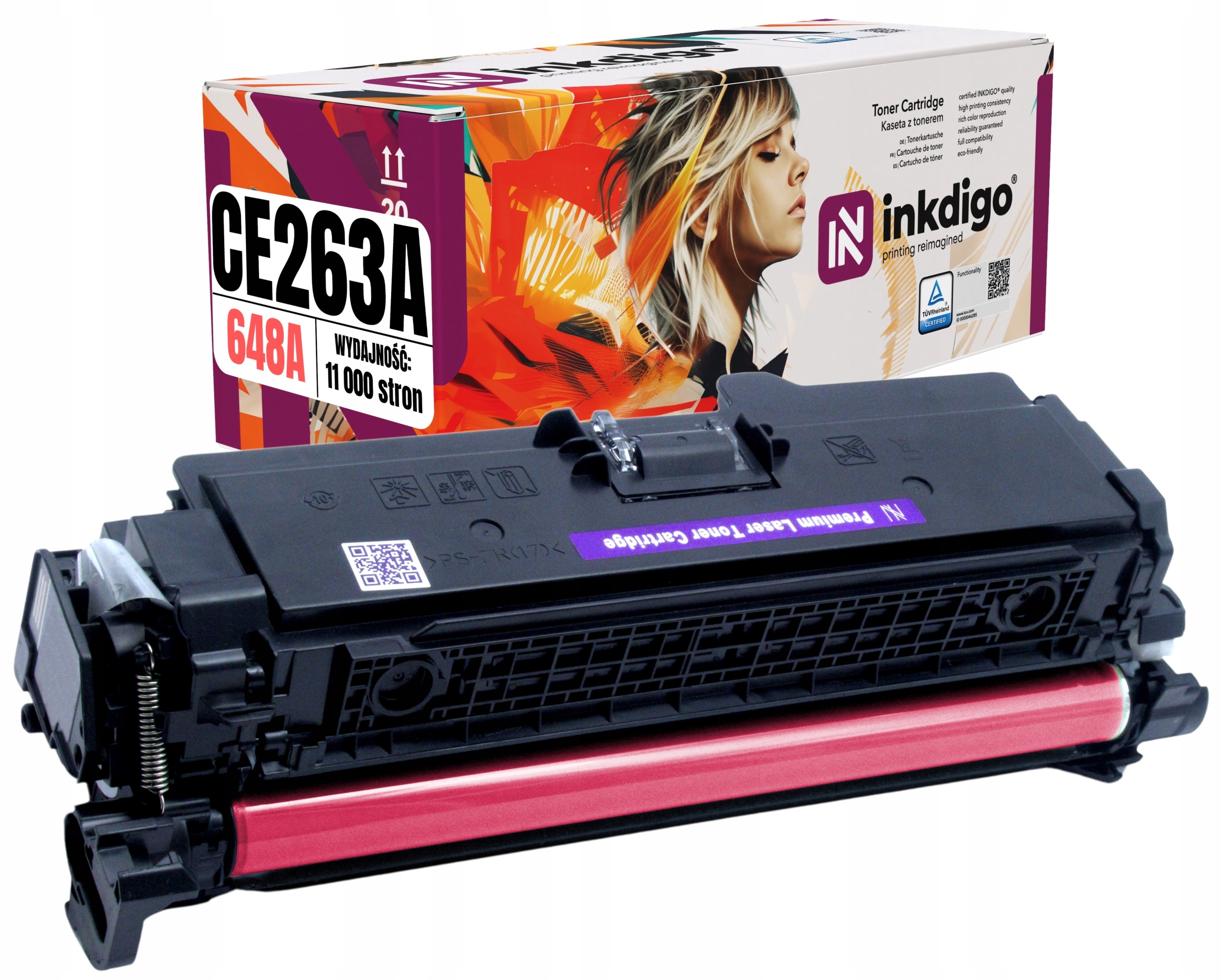 Toner do tiskárny Hp CE263A Cp 4525dn náhradní