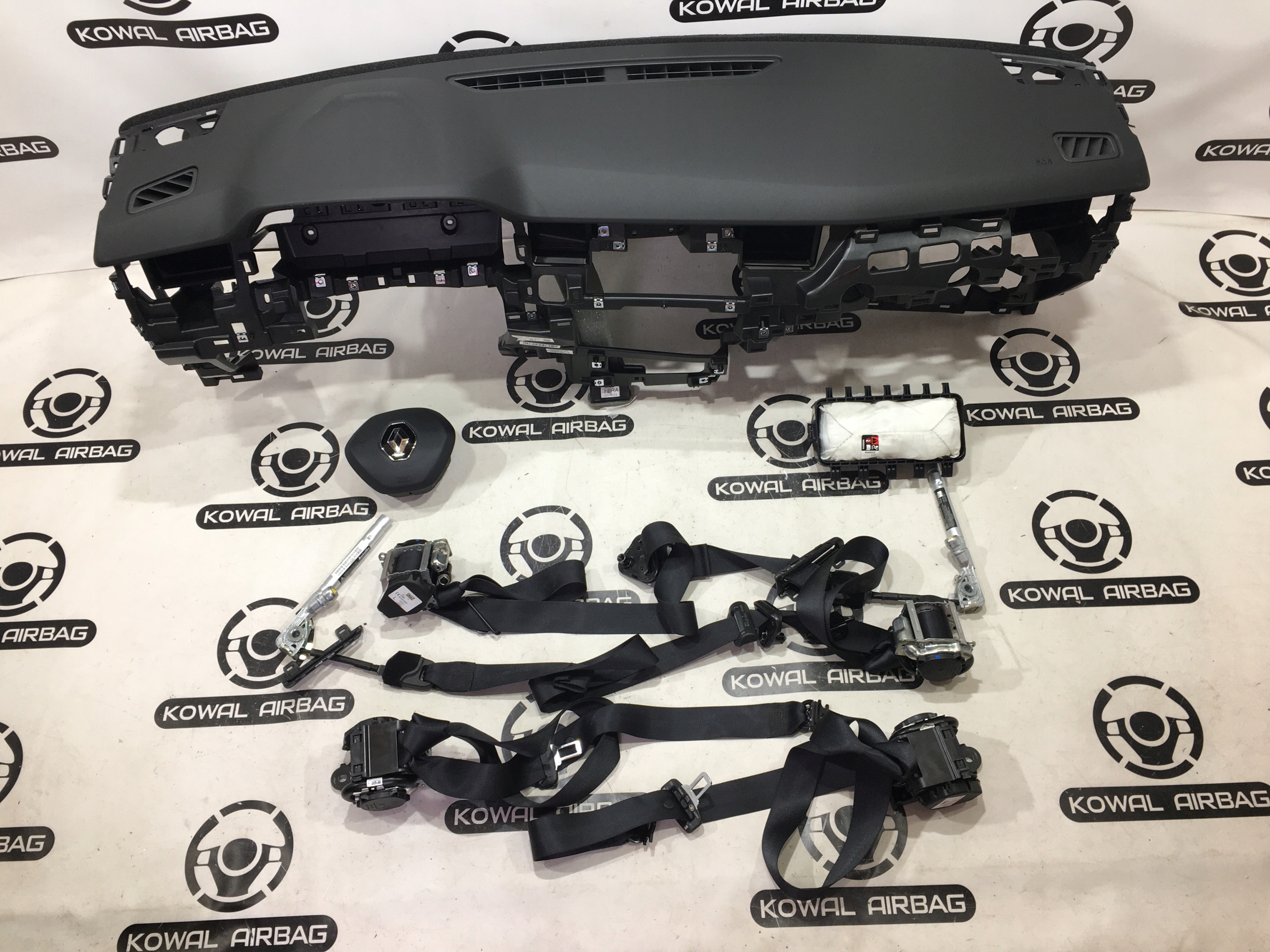 681001544R - RENAULT ARKANA ДОСКА КОНСОЛЬ ПОДУШКА БЕЗОПАСНОСТИ РЕМНИ ORG