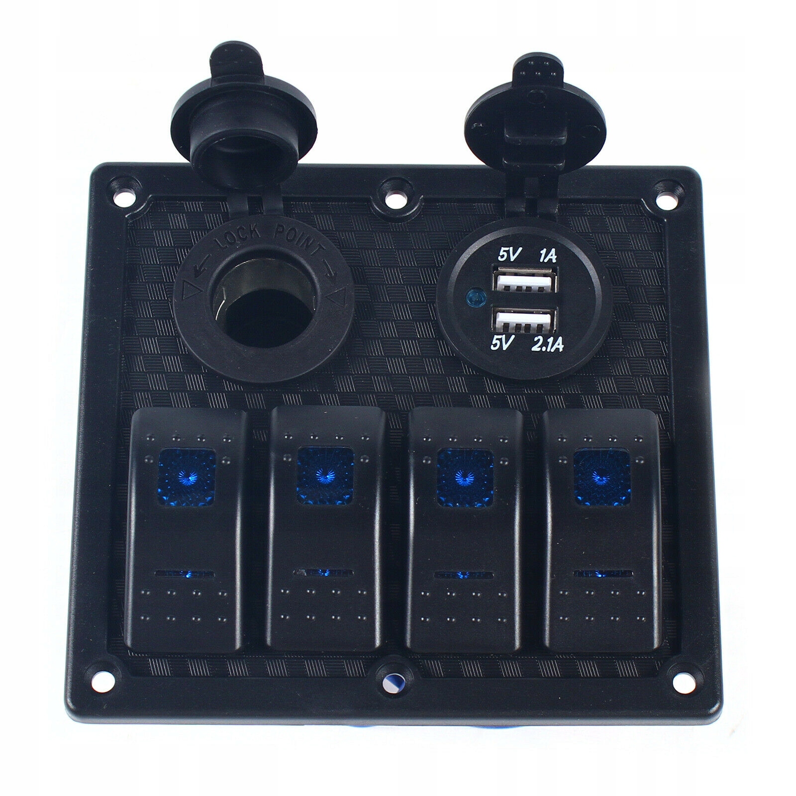 10325 - 4 группы 12V-24V лодка светодиодные панели переключателя