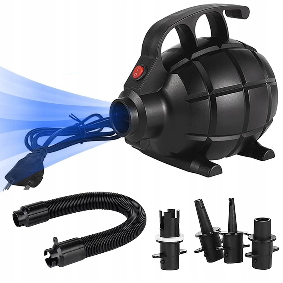 Elektryczna Pompa Powietrza Do Pontonu Sup Materac Kompresor Artnico 600W