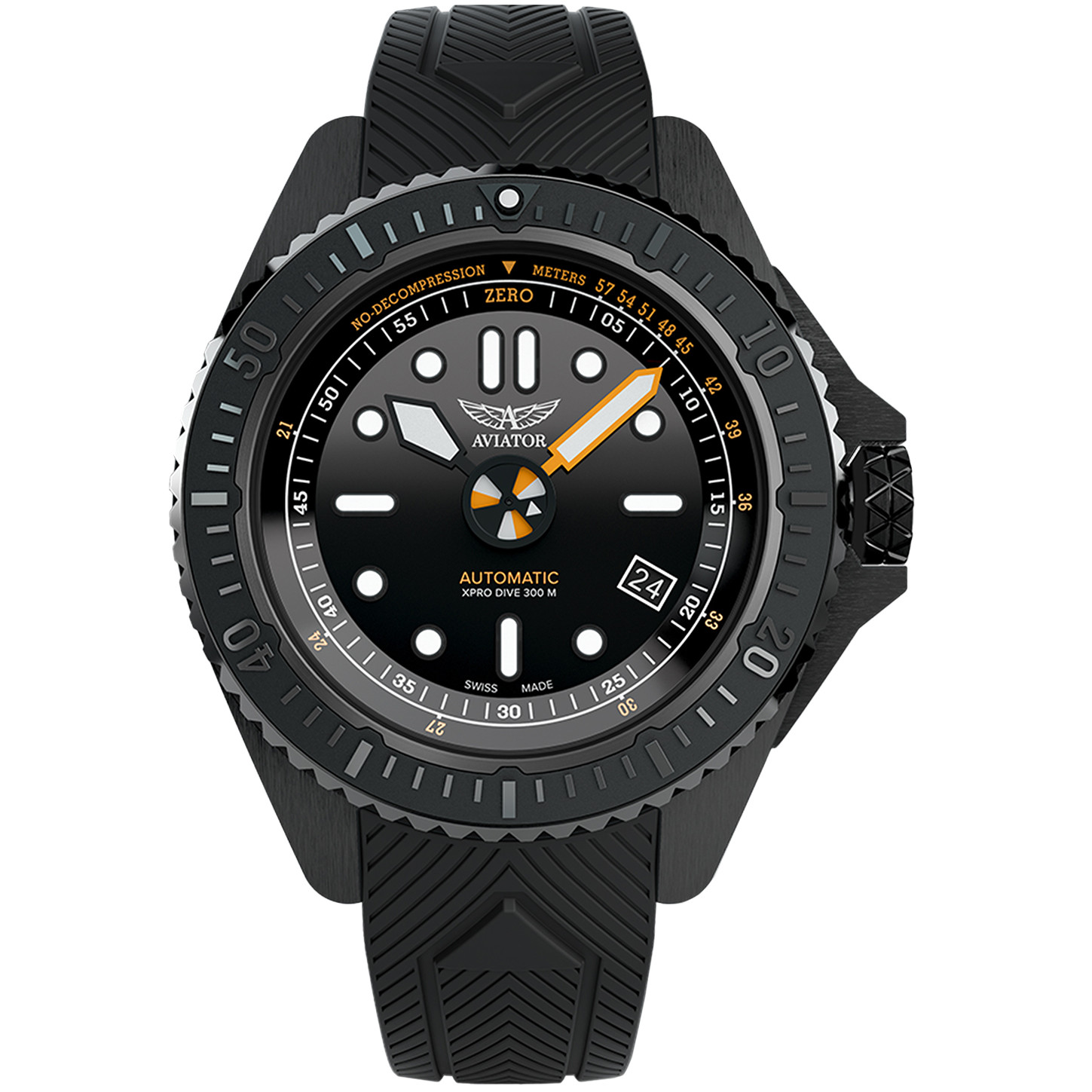 Zegarek Męski Aviator V.1.43.5.370.6 czarny