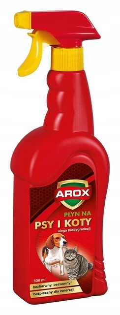 

Płyn odstraszający psy i koty 500 ml Arox