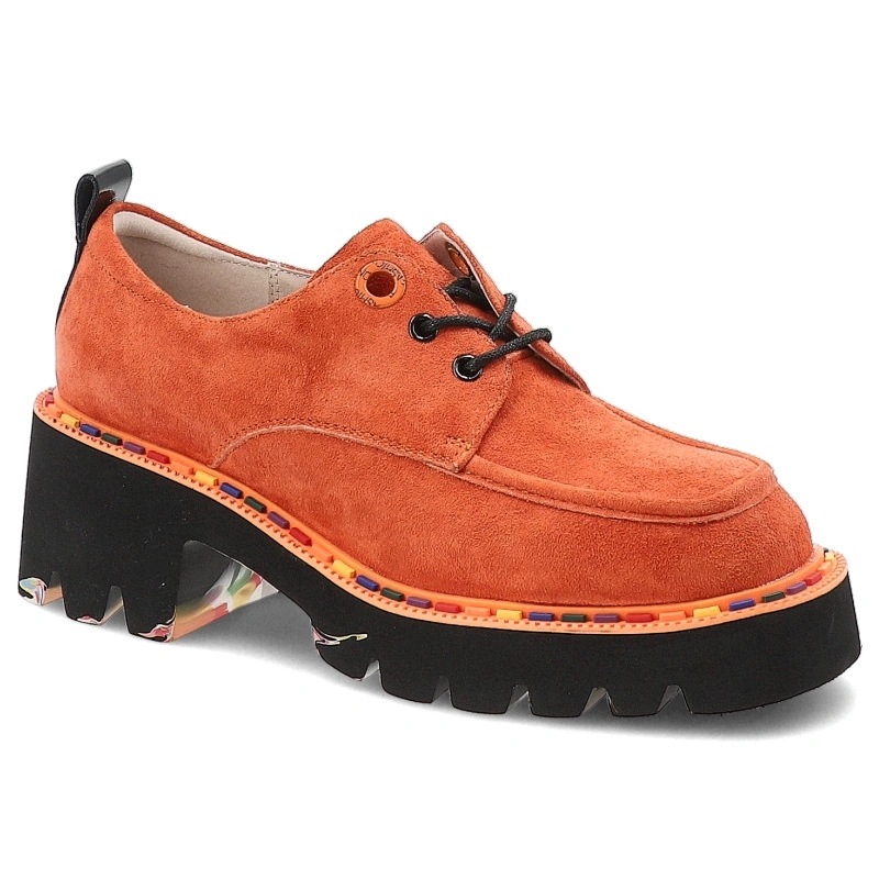 Dámské polobotky Artiker, oranžové, 59C0277 Orange