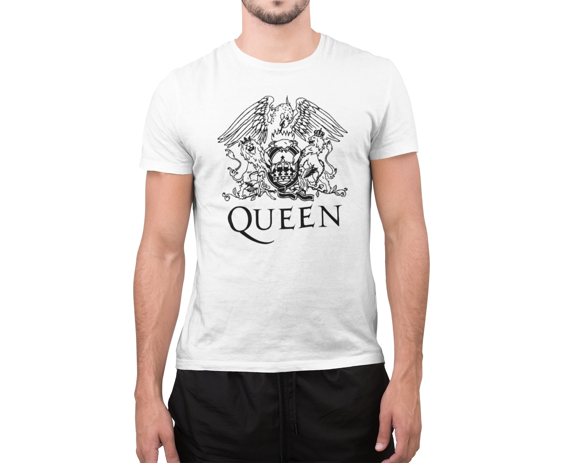 

Koszulka T-shirt Z Nadrukiem Queen Wzory - S