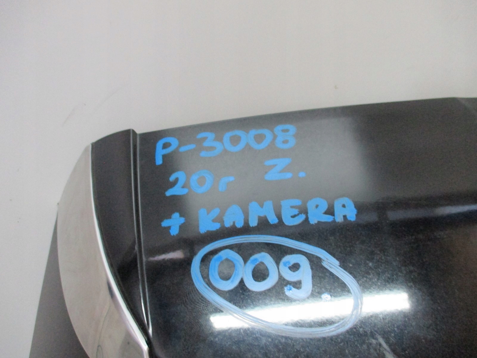 boot doors PEUGEOT 3008 KAMERA 20r