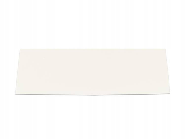 Łatka do naprawy plandeki 11x34,5cm, biała