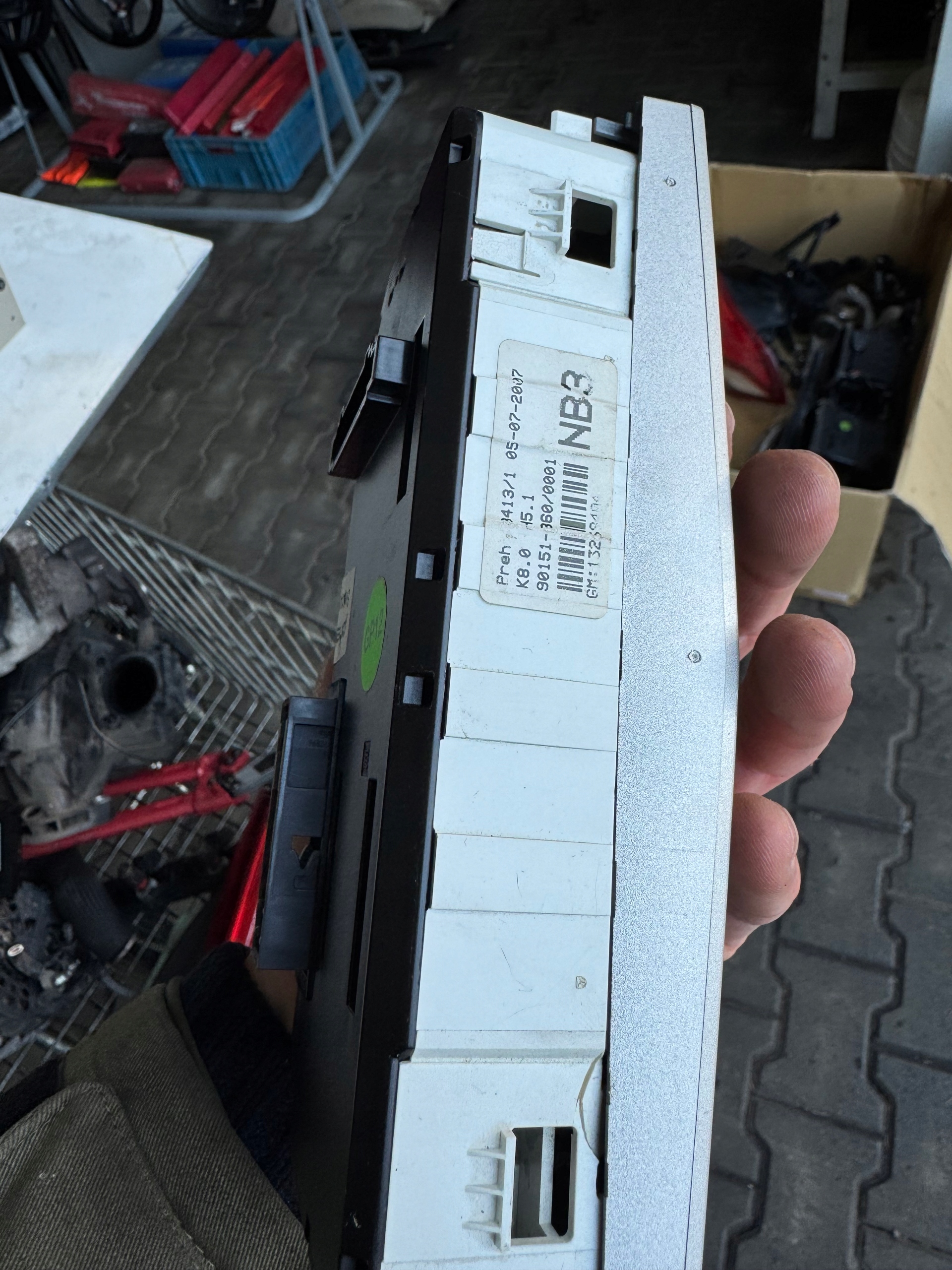 control panel air conditioning devices KLIMY 13269404 NB3 OPEL ASTRA 3 III H 06-14