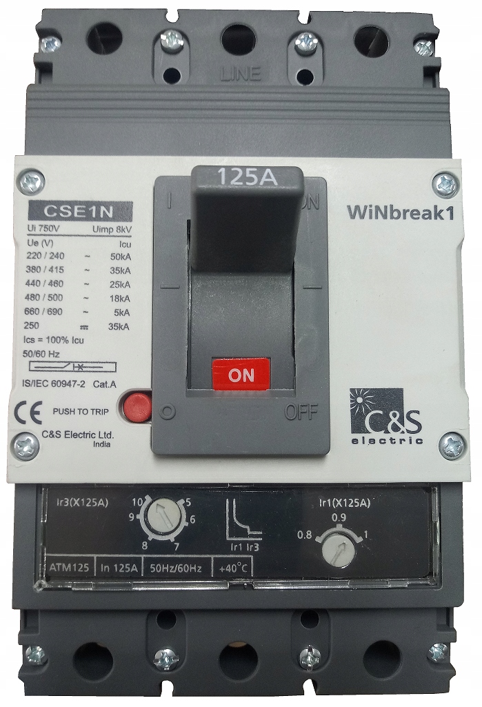 Kompaktný Vypínač S Výkonom 125A C&s Electric