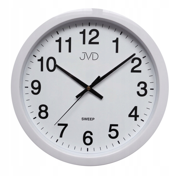 

Czytelny Cichy Zegar Ścienny Jvd HP611.1 fi 35 cm