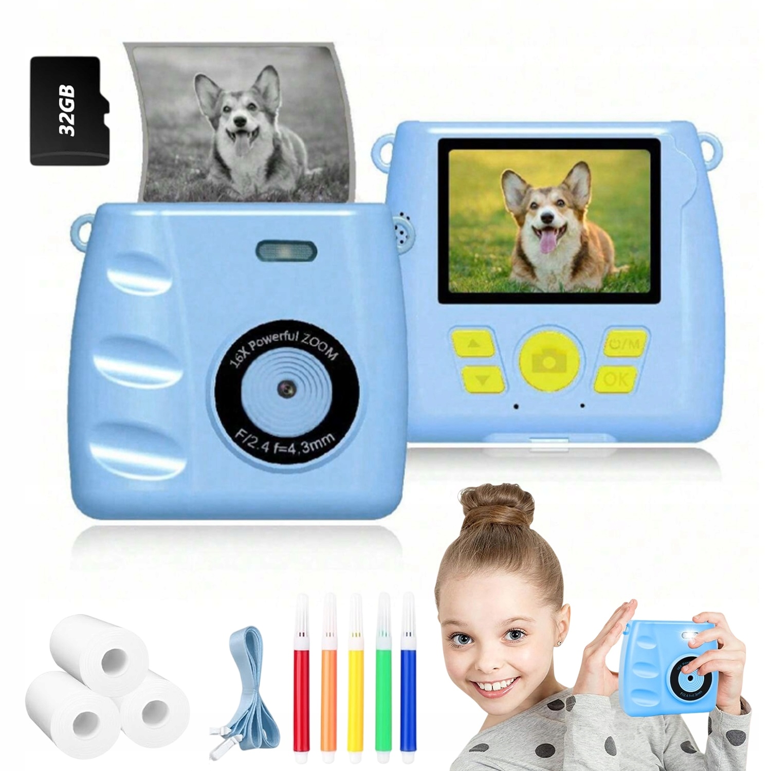 Instantní Termální Tiskárna Fotoaparátu Příslušenství