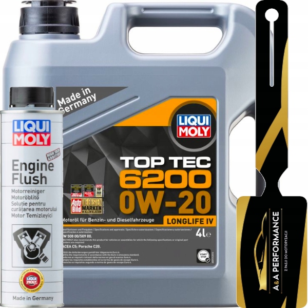 OLEJ TOP TEC 6200 0W-20 5L Rodzaj syntetyczne