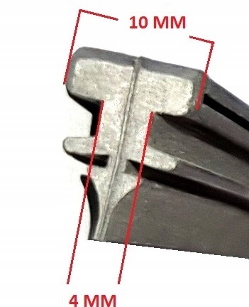 GUMA GUMKA WYCIERACZKI HYBRYDOWE MITSUBA 450mm Producent Good Rain