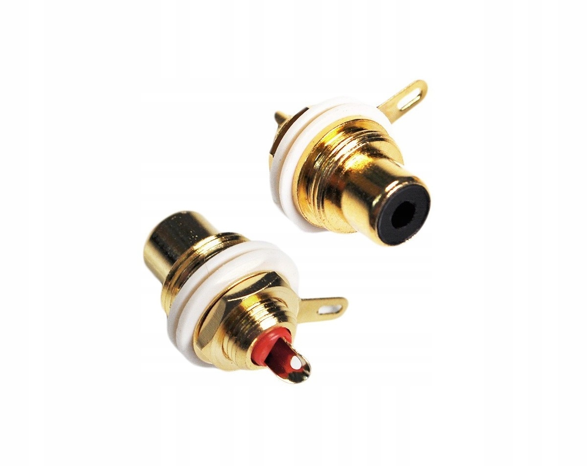

Gniazdo Cinch Rca panel Prolink TRC-032 Czerwony