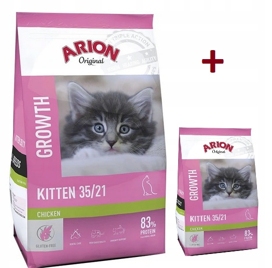 Arion Original Kitten karma dla kociąt 7,5 kg 2kg