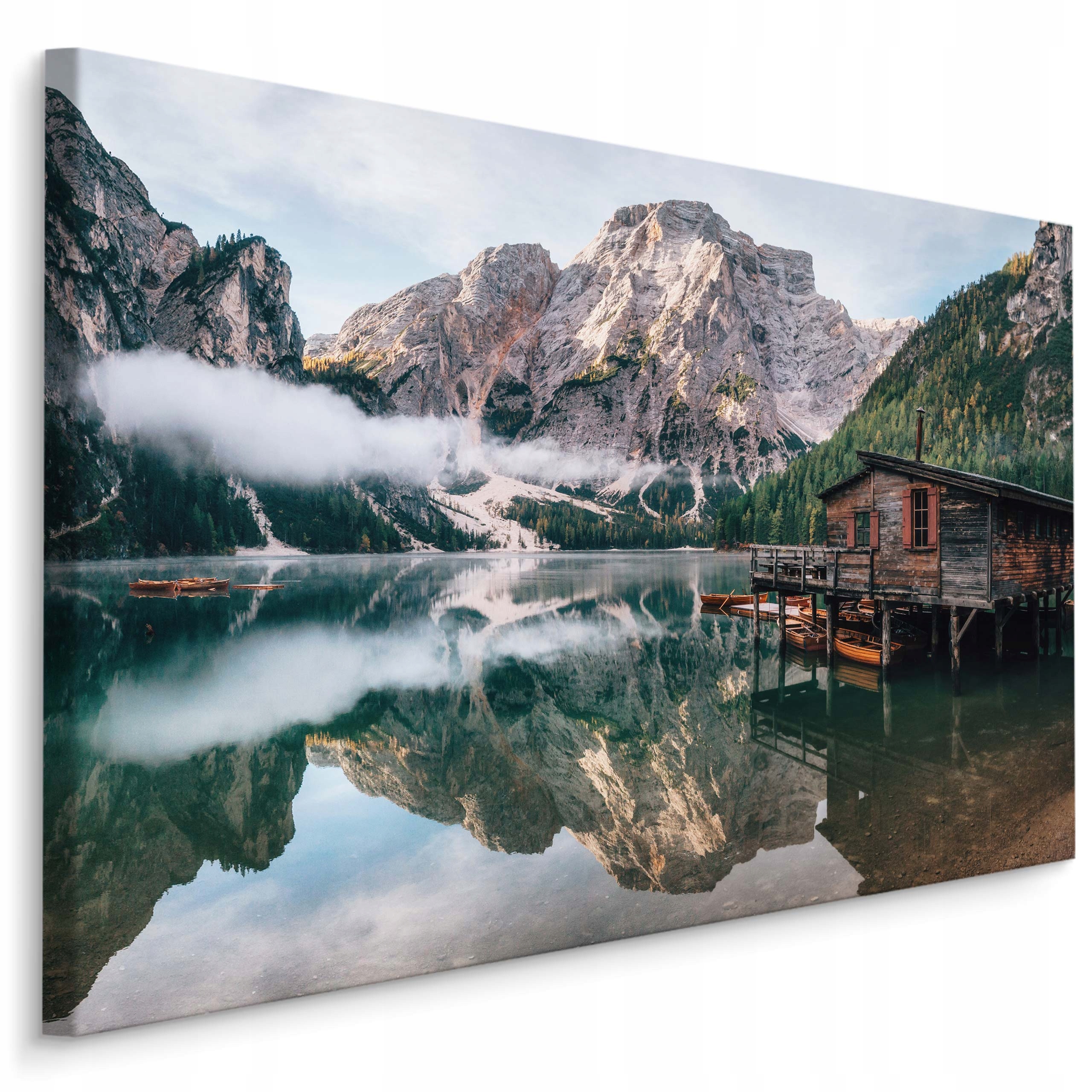 

Obraz Ścienny Jezioro w Górach Pejzaż 3D 90x60