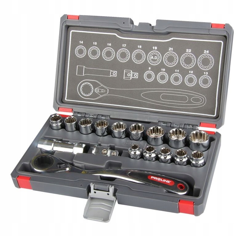 Торцеві Ключі Spline 17 елементів