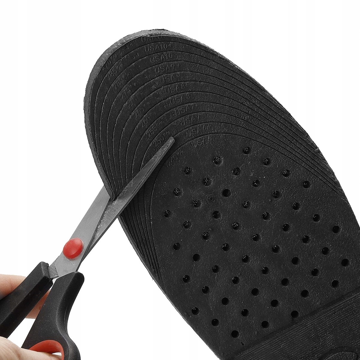 PODWYŻSZAJĄCE WKŁADKI AMORTYZUJĄCE PODPIĘTKI DO BUTÓW WZROST 7,5cm r35-42 Grubość 2.5 mm