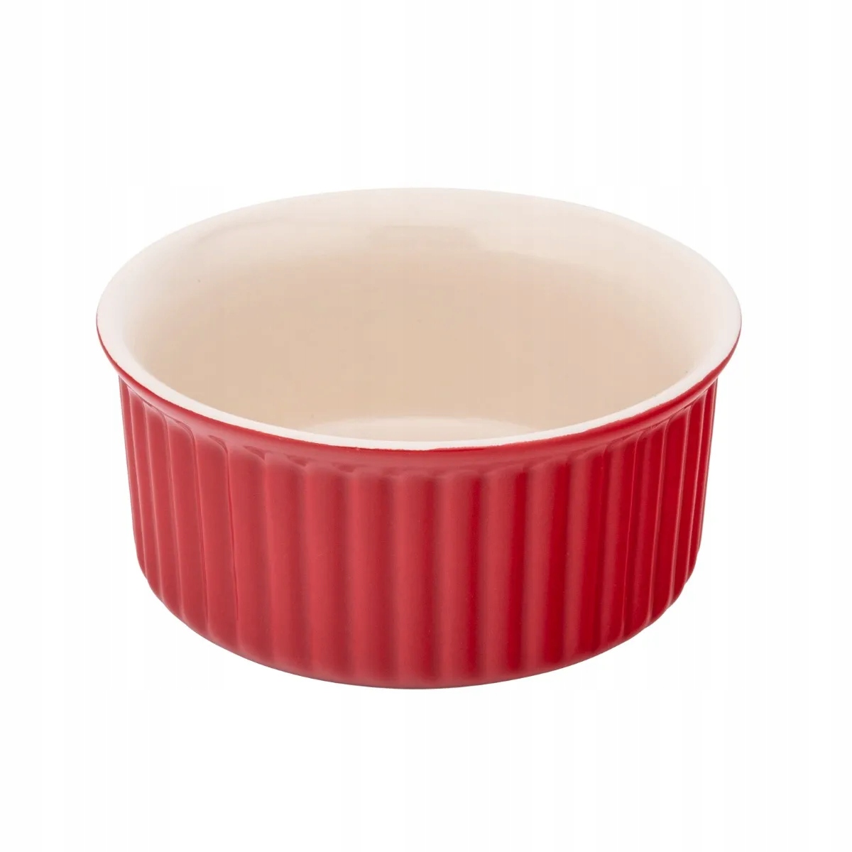 Czarka do zapiekania 370ml pokrywą kokilka naczynko Altom Design Red Chilli Kształt okrągły
