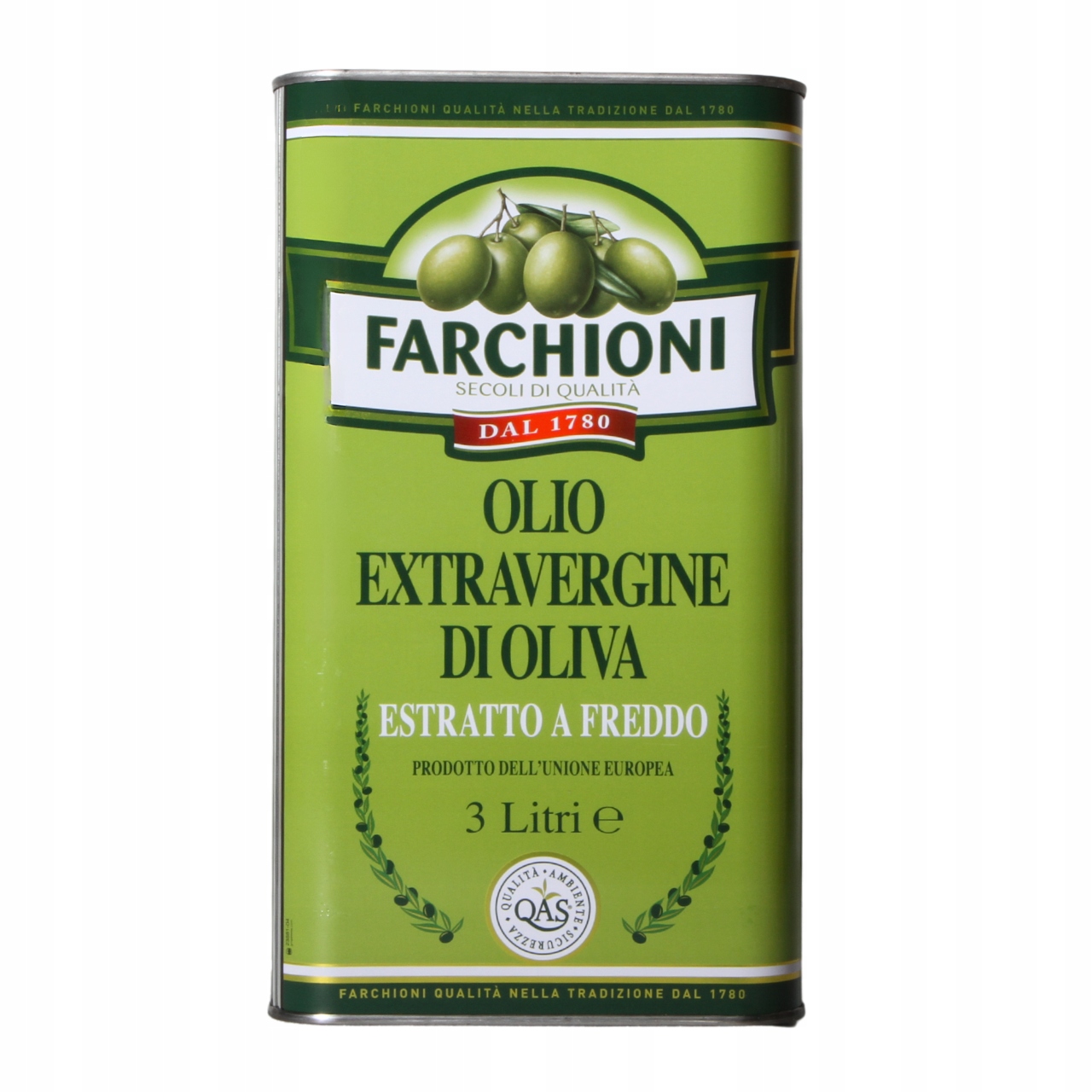 Levně Farchioni Olio Extra Vergine Olivový olej Plechovka 3L Italská