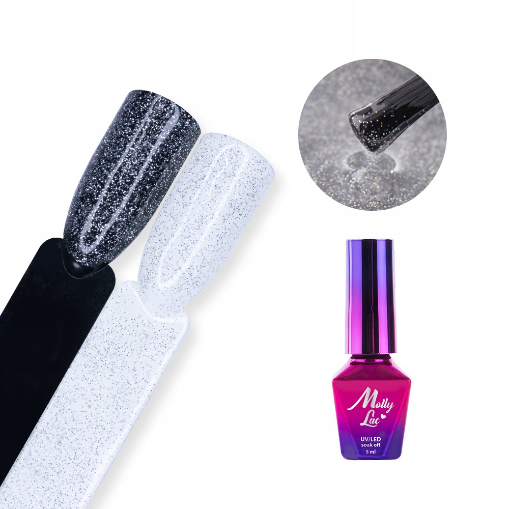 

Top No Wipe Drobinki Hollywood Molly Silver 5 ML