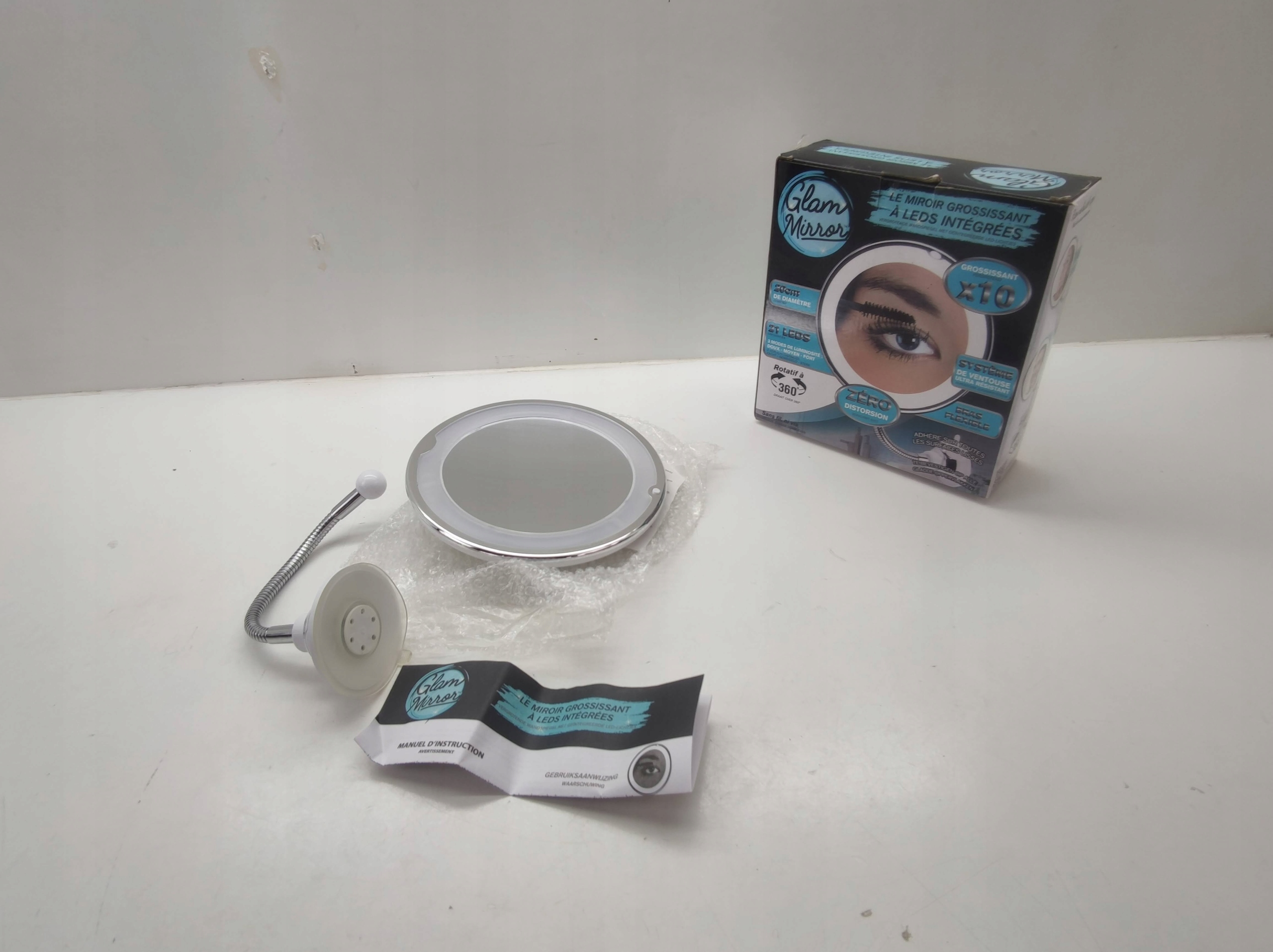 GLAM MIRROR - LUSTERKO POWIĘKSZAJĄCE 10X Rodzaj inny