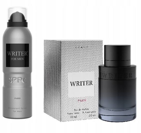 Cyrus Parfums Writer 60 Ml Eau de Parfum 200 Ml Deodorant