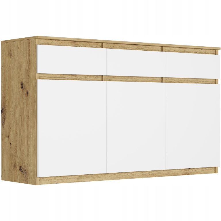 KOMODA 98CM SZAFKA 3 SZUFLADY S-3 ARTISAN MIX