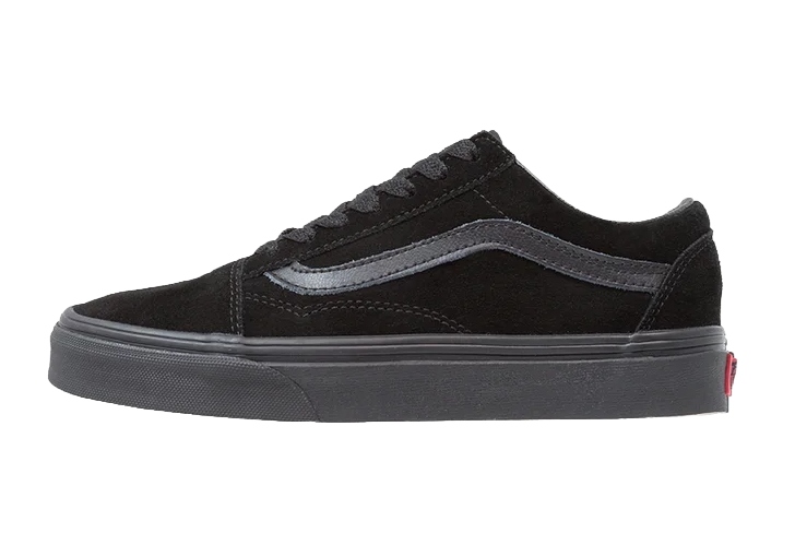 Vans Old School Dámské Černé Nízké Tenisky Ze Semišové Kůže 38 U_a