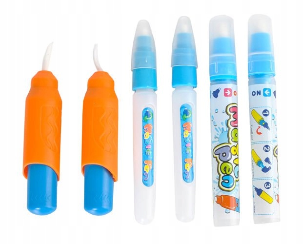 Mata wodna do malowania RYSOWANIA pieczątki formy KOLOROWY ZESTAW XXL Szerokość produktu 100 cm